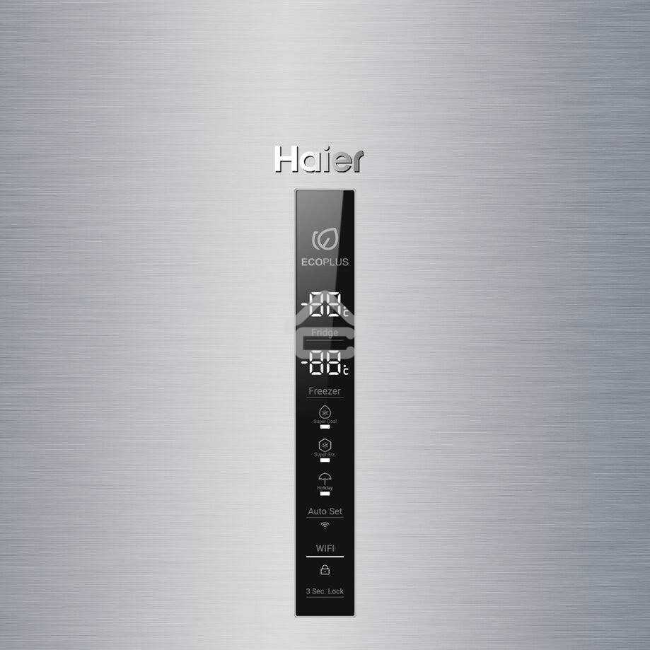 Холодильник Haier C2F637CXRGU1 нержавеющая сталь, двухкамерный, 278/108л, морозилка снизу, No Frost
