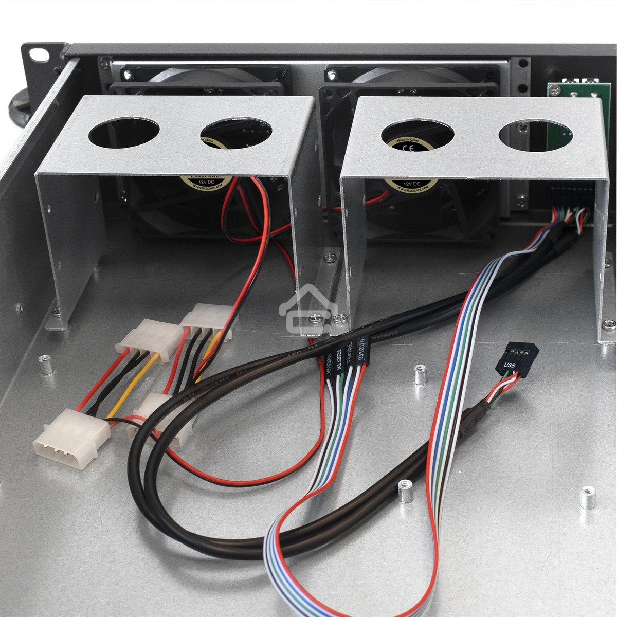 Серверный корпус ExeGate Pro 2U390-04 (RM 19