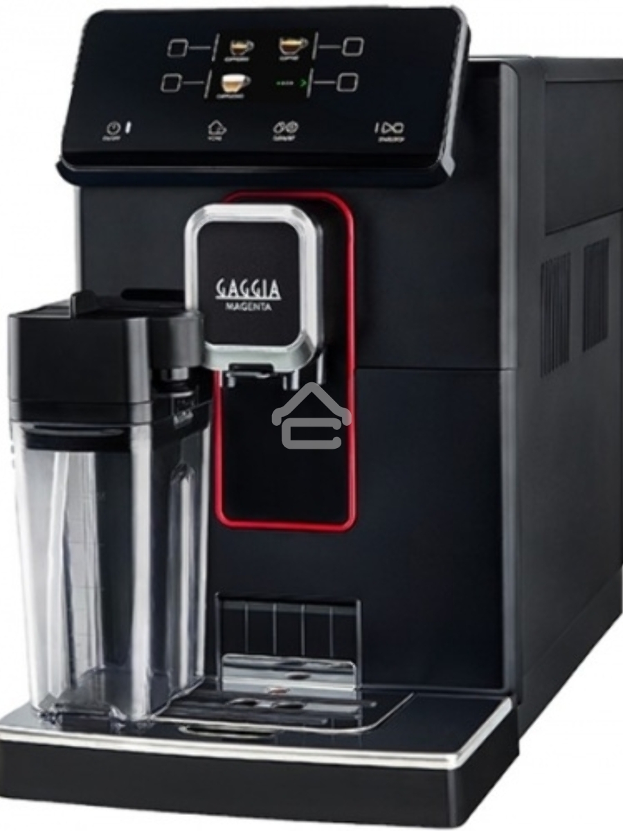 Кофемашина автоматическая Gaggia MAGENTA PREST. BK 8702/01 черный, исп. кофе - молотый/зерной, 1.8 л, 1900 Вт, 15 Бар.