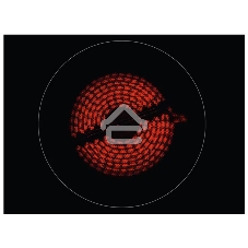 Электрическая варочная панель Electrolux EHF6342XOK Hi-Light, независимая, черный