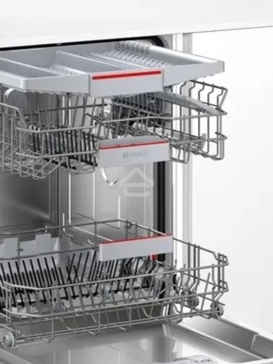 Встраиваемая посудомоечная машина Bosch SMV4EVX01E, серебристый, 59.8 см, 14 компл., 44 дБ, класс C