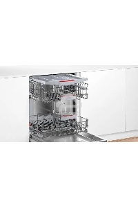 Встраиваемая посудомоечная машина Bosch SMV4EVX01E загрузка на 14 комплектов посуды, электронное управление, 6 программ, 59.8x55x81.5 см, нержавеющая сталь цвет, сушка: с открыванием дверцы/с теплообменником, индикация на полу: луч