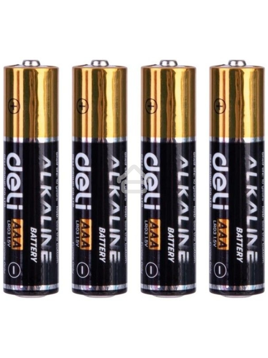 Батарейки Deli E18505 AAA LR03 1.5V (4 шт) 