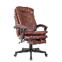 Кресло руководителя Бюрократ T-9950MSG-F/BROWN-PU