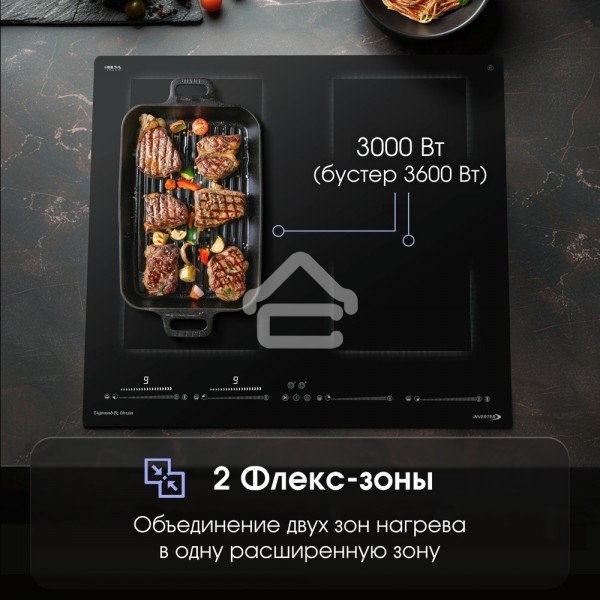 Индукционная варочная панель Zigmund & Shtain CI 69.6 B черный