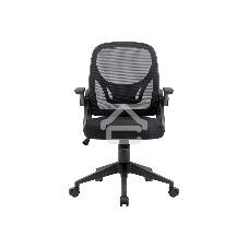 Кресло офисное Defender Office черный, сетка, регулир. подлокот