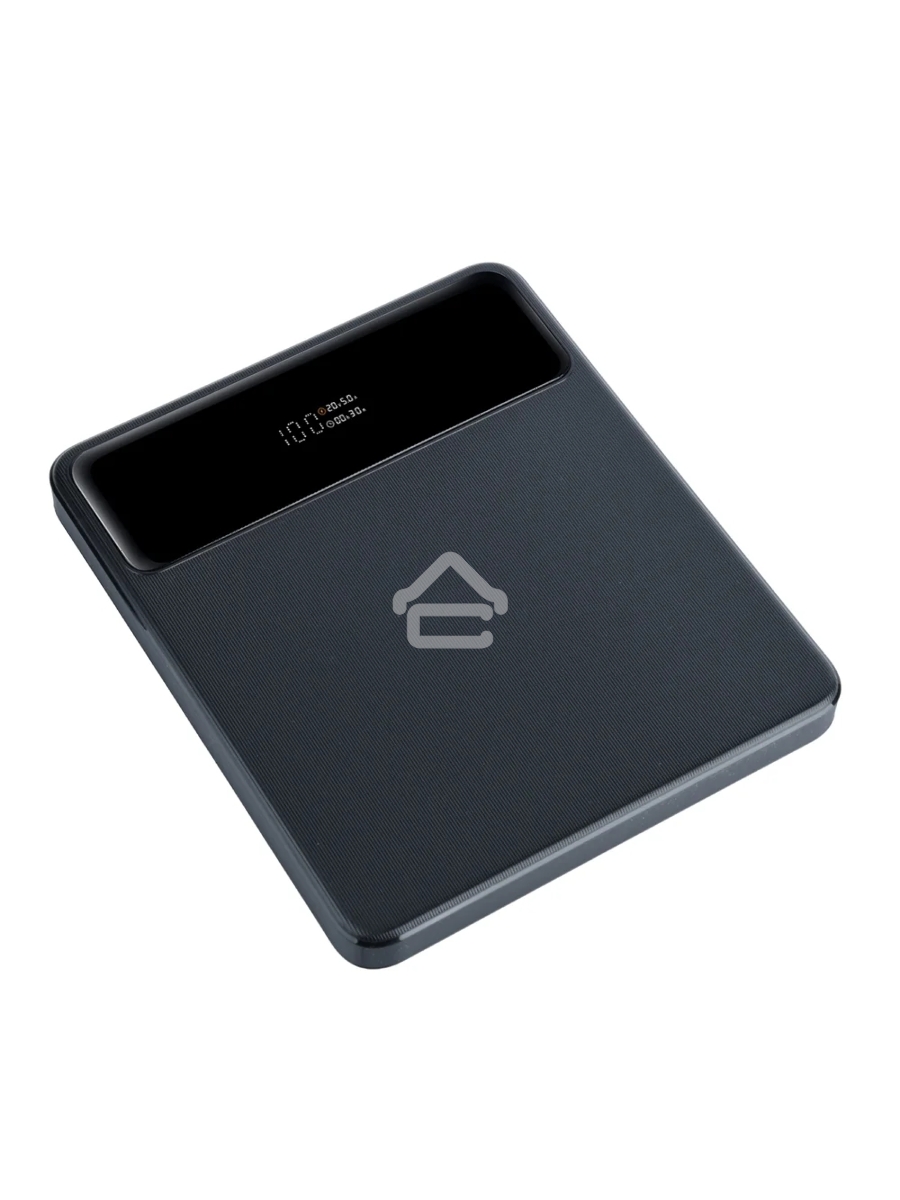 Мобильный аккумулятор Perfeo Powerbank LAPTOP 105W 20000 mAh/LED дисплей/PD + QC 3.0/2 Type-C/2USB/Выход: 5A,max105W черный (PF_E1472)