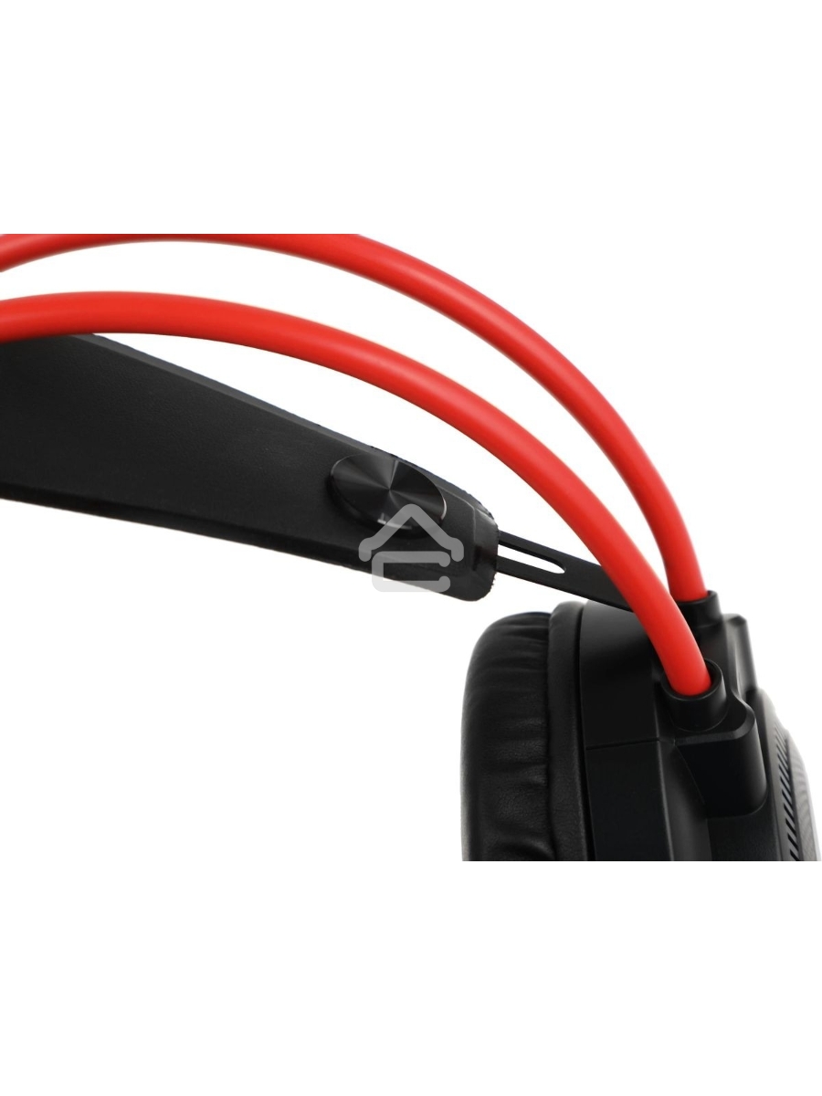 Наушники с микрофоном A4Tech Bloody G200S черный/красный 2м мониторные USB оголовье (G200S USB/ BLACK +RED)