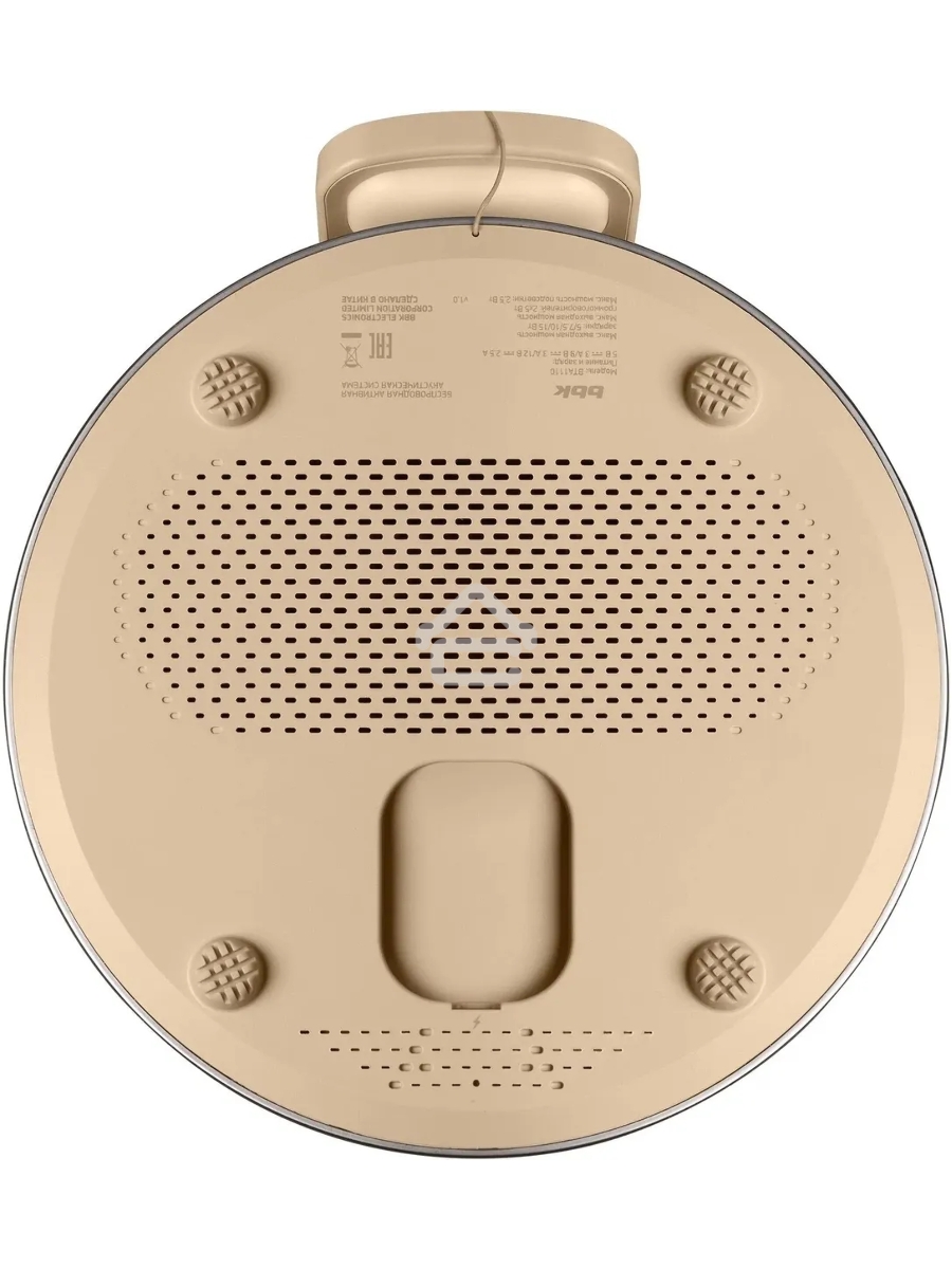 Портативная колонка BBK BTA1110 золотистый 10W 2.0 BT 10м 1800mAh