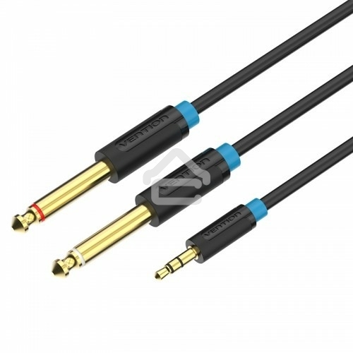Кабель Vention аудио Jack 3,5 mm M/2Jack 6,5 mm M - 2 м