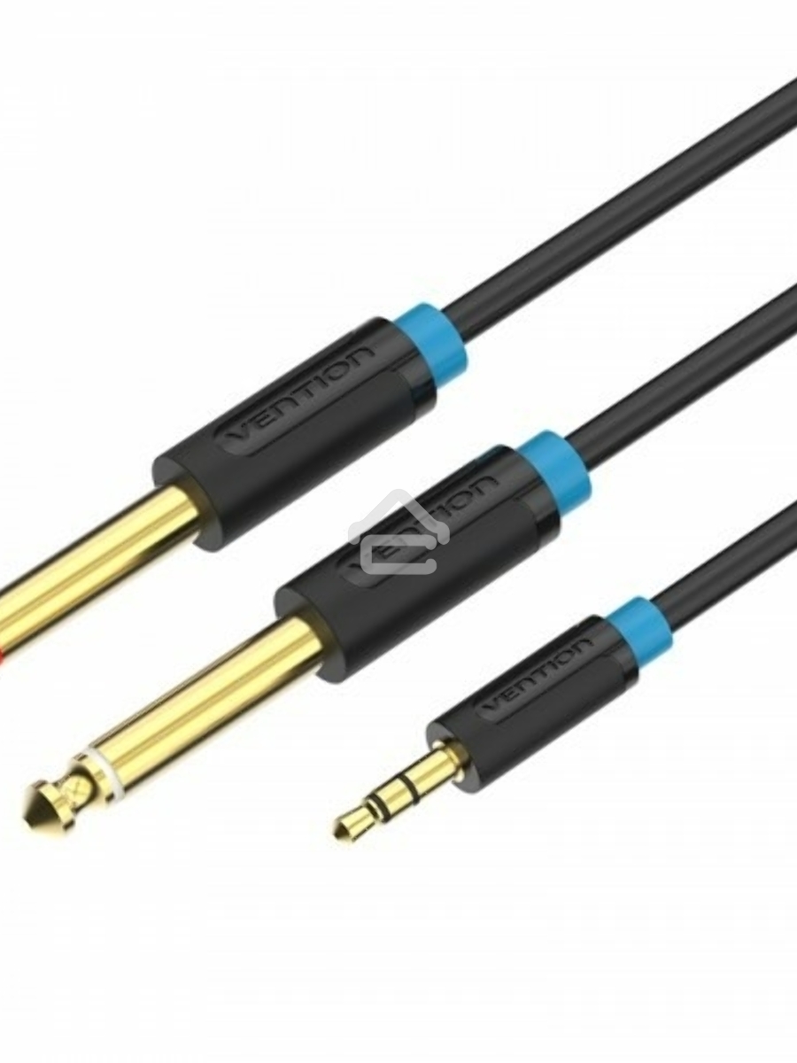 Кабель Vention аудио Jack 3,5 mm M/2Jack 6,5 mm M - 2 м
