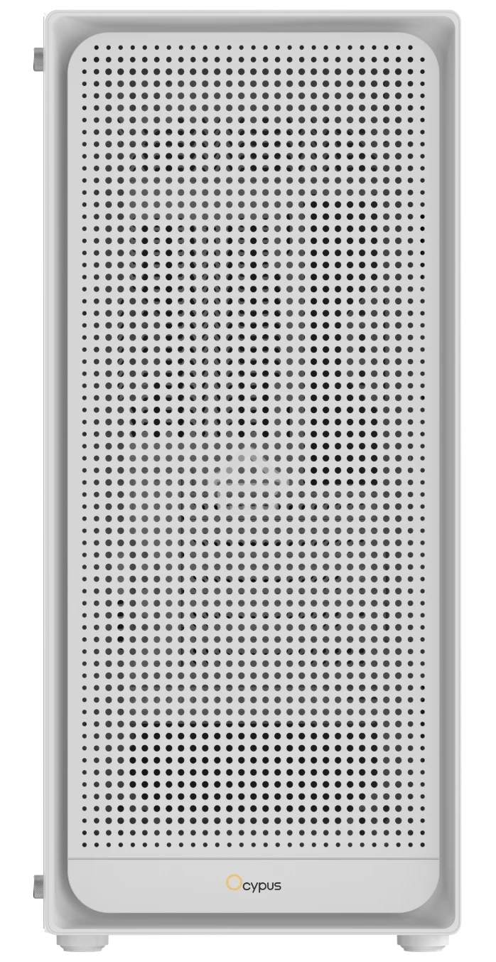 Компьютерный корпус Ocypus Gaммa C50 без БП белый (Gaммa-C50-WHG000XX-GL)