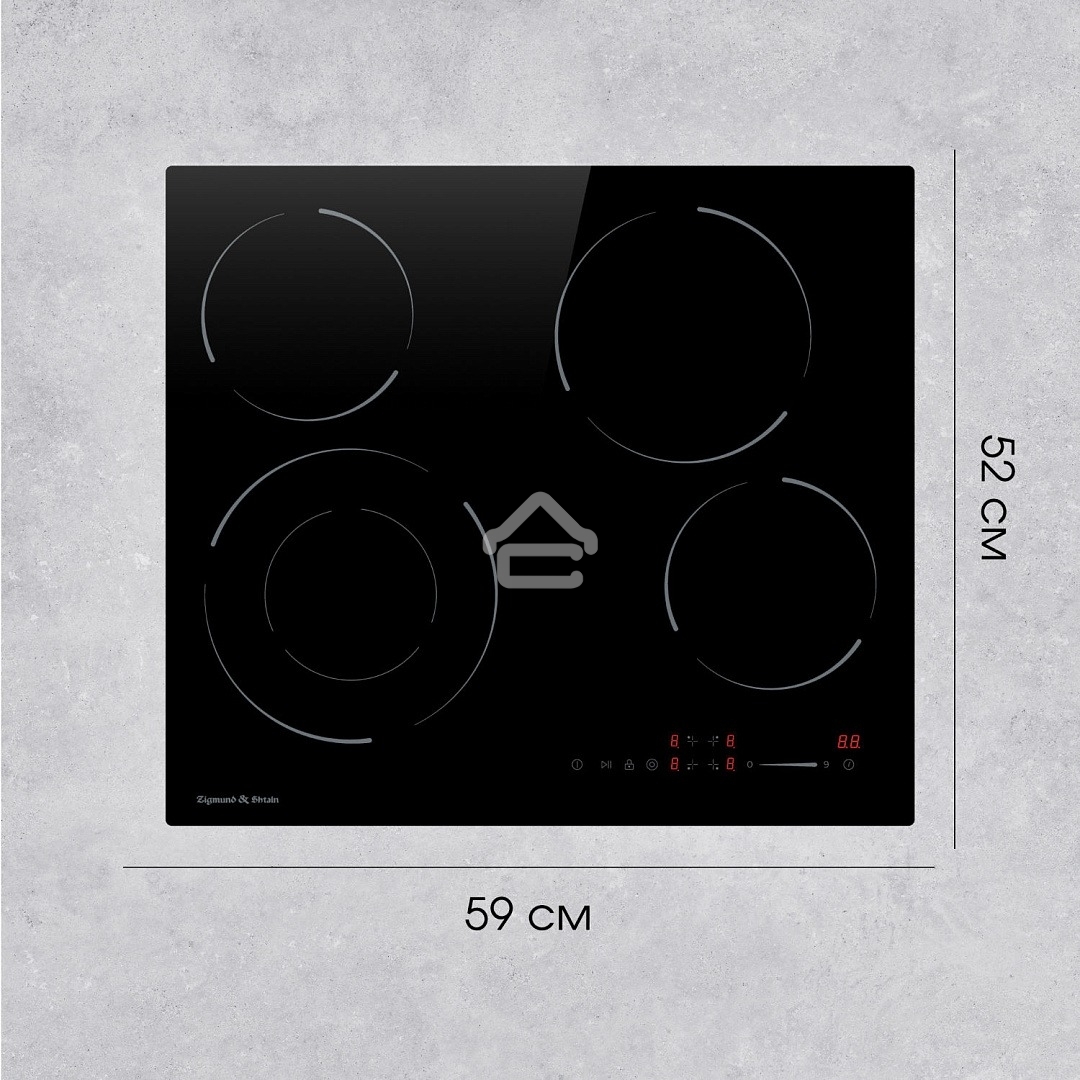 Варочная панель Zigmund & Shtain CN 50.6 B черный