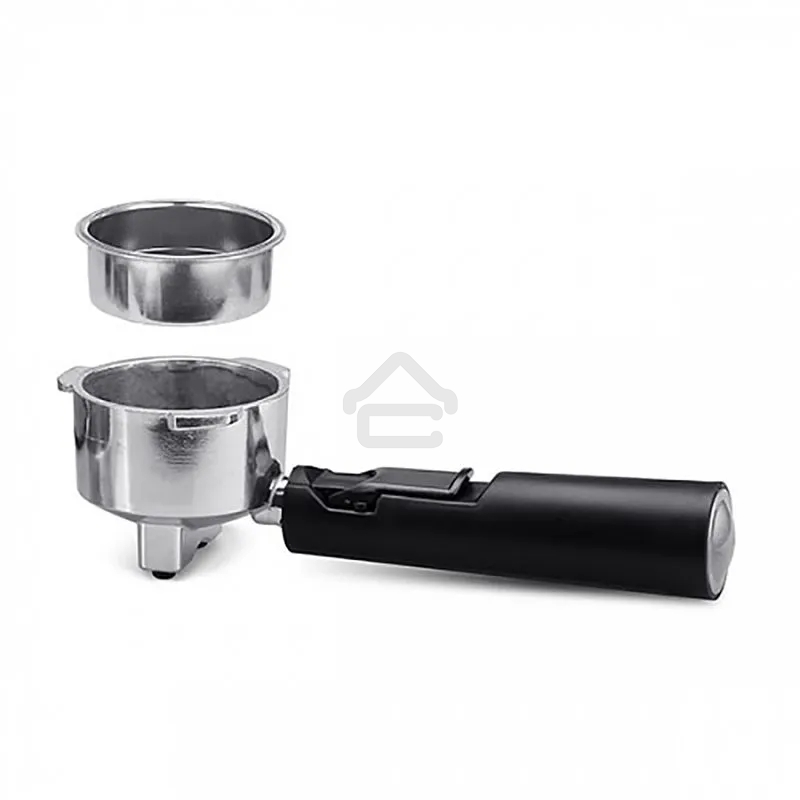 Кофеварка рожковая BQ CM1006 черный-стальной, исп. кофе - молотый, 1,5 л, 850 Вт, 15 Бар.