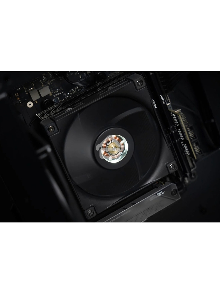 Кулер для процессора DEEPCOOL AN400 черный 92мм алюминий+медь 2900rpm 31db 4-pin 150W 52,5мм