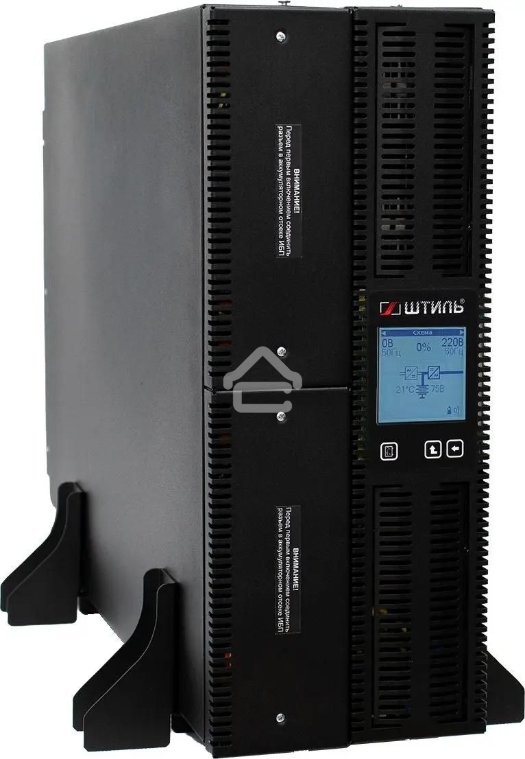 Источник бесперебойного питания Штиль ST1110SL 8000Вт 10000ВА серый