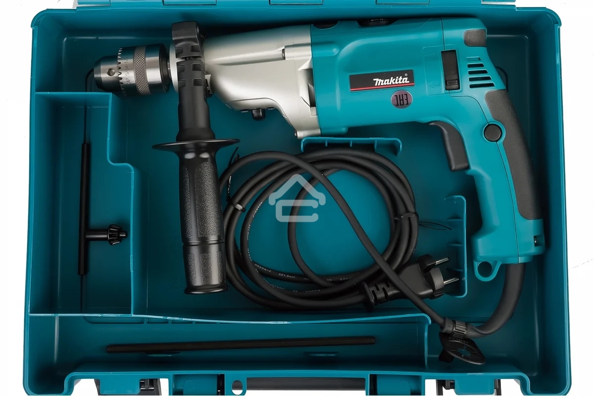 Дрель Makita HP2070, 1010 Вт, сетевая, ударная