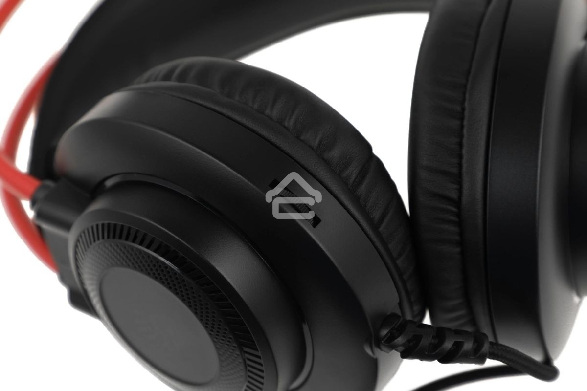 Наушники с микрофоном A4Tech Bloody G200S черный/красный 2м мониторные USB оголовье (G200S USB/ BLACK +RED)