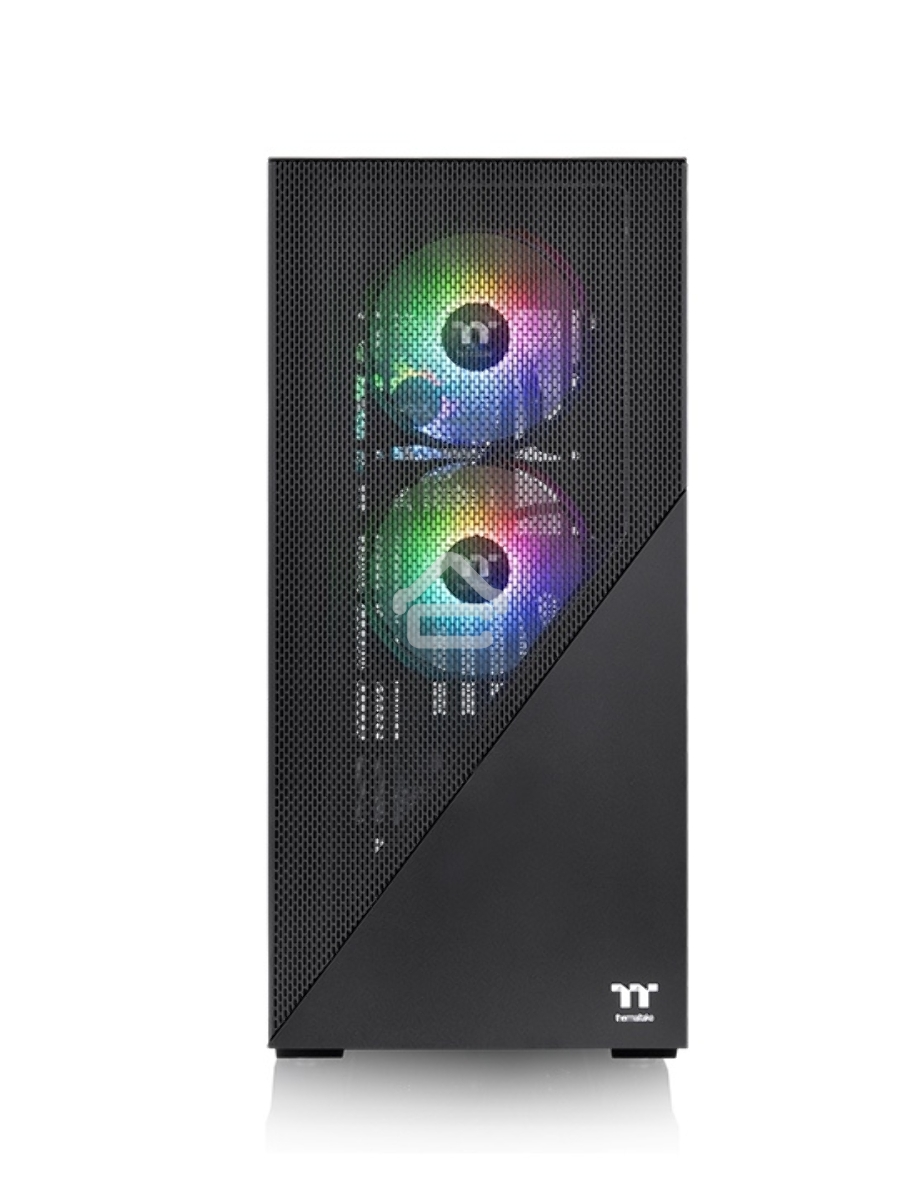 Компьютерный корпус Thermaltake Divider 370 TG ARGB/Black CA-1S4-00M1WN-00 /Win/SPCC/Tempered Glass*1/120mm ARGB PWM Fan*3