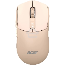 Мышь беспроводная Acer OMR312 розовый, 3200 dpi, радиоканал, Bluetooth, USB, кнопки - 5