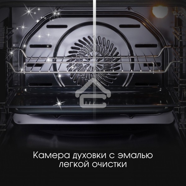 Духовой шкаф электрический встраиваемый Zigmund & Shtain E 147 B черный