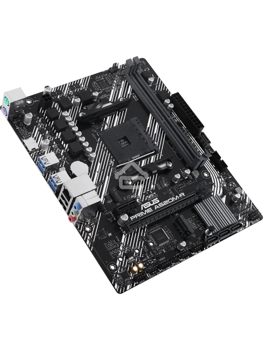 Материнская плата ASUS PRIME A520M-R, AM4, AMD A520, 2xDDR4, 4xSATA, 1xM.2, 1xPCIe 3.0 x16, 1xPCIe x1, 1xHDMI, 1x 1Gb LAN, 2xUSB-A 2.0, 4xUSB-A 3.2 Gen 1, 3x3.5 мм, 7.1, mATX