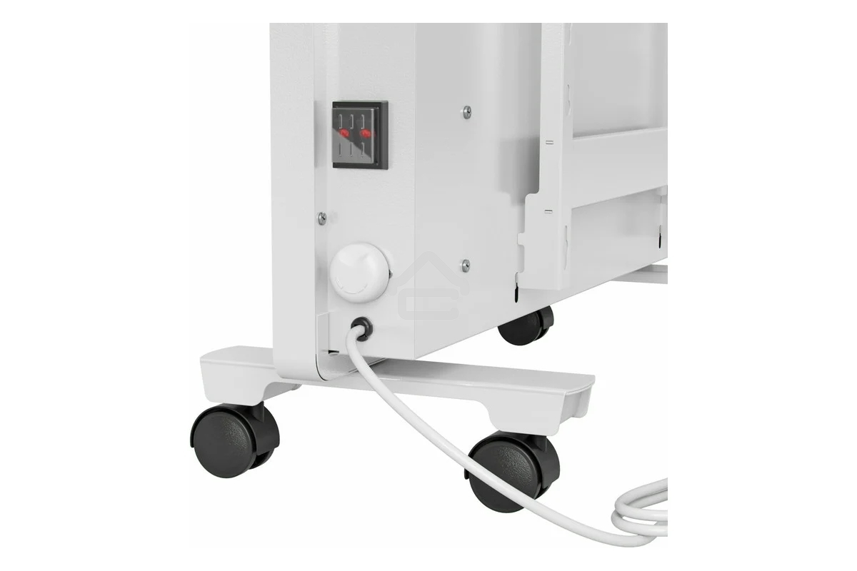 Конвектор электрический MTX КМ-1500.2 белый, 1500 Вт, 20 м2, термостат