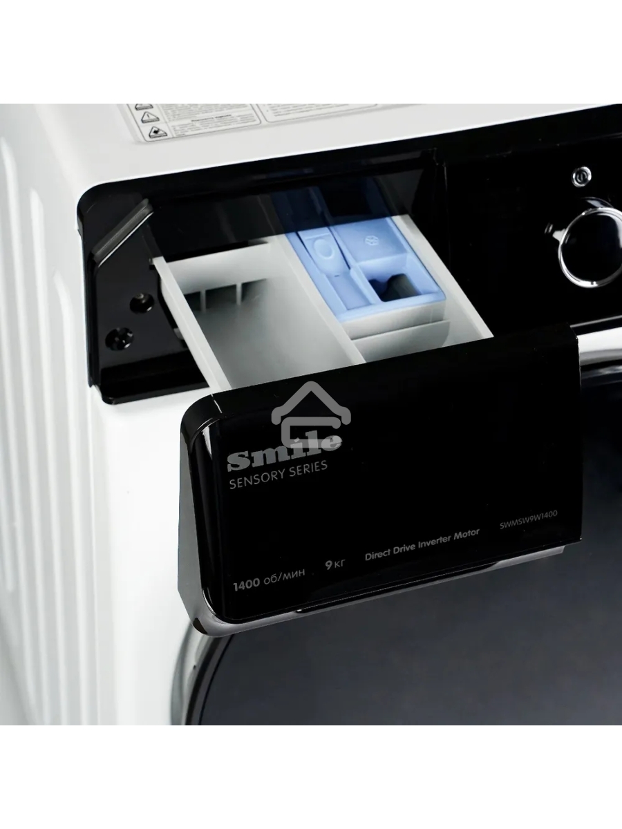 Стиральная машина Smile SWMSW9W1400 белый, загрузка фронтальная 9 кг, 1400 об/мин, класс: А+