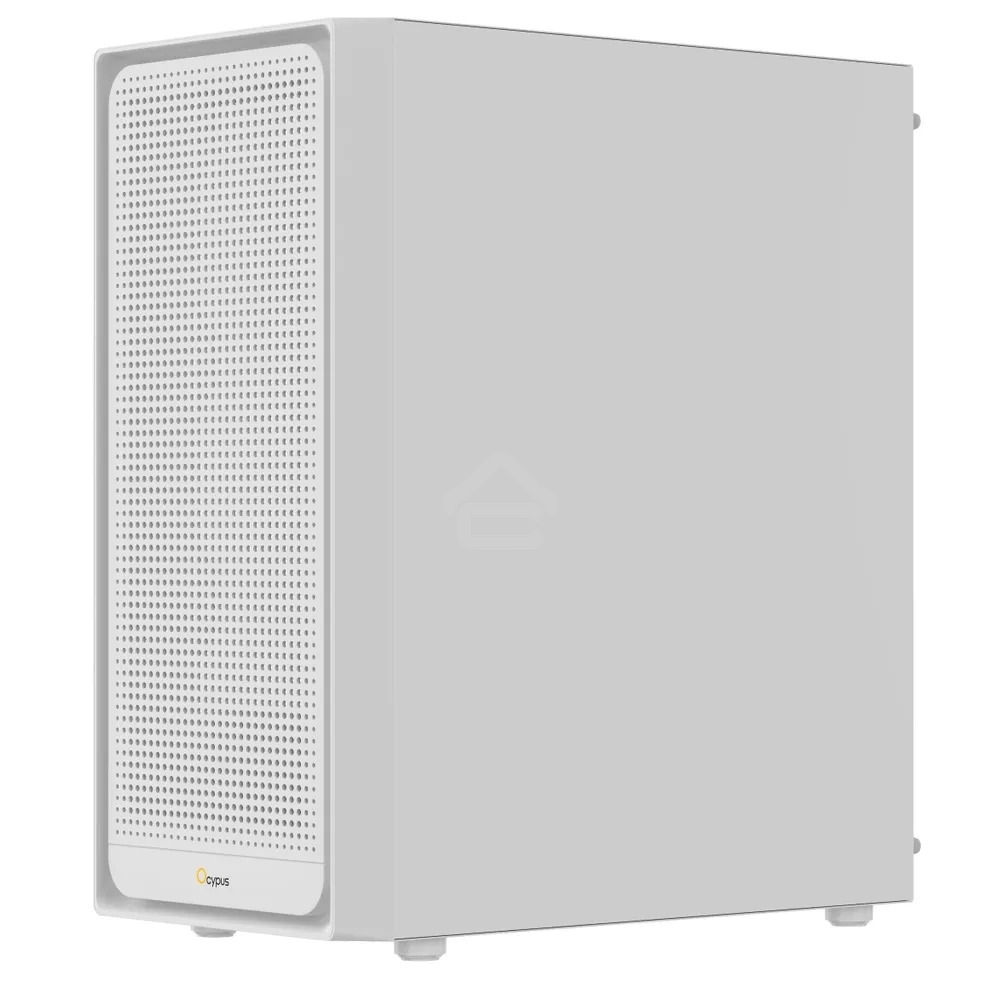 Компьютерный корпус Ocypus Gaммa C50 без БП белый (Gaммa-C50-WHG000XX-GL)