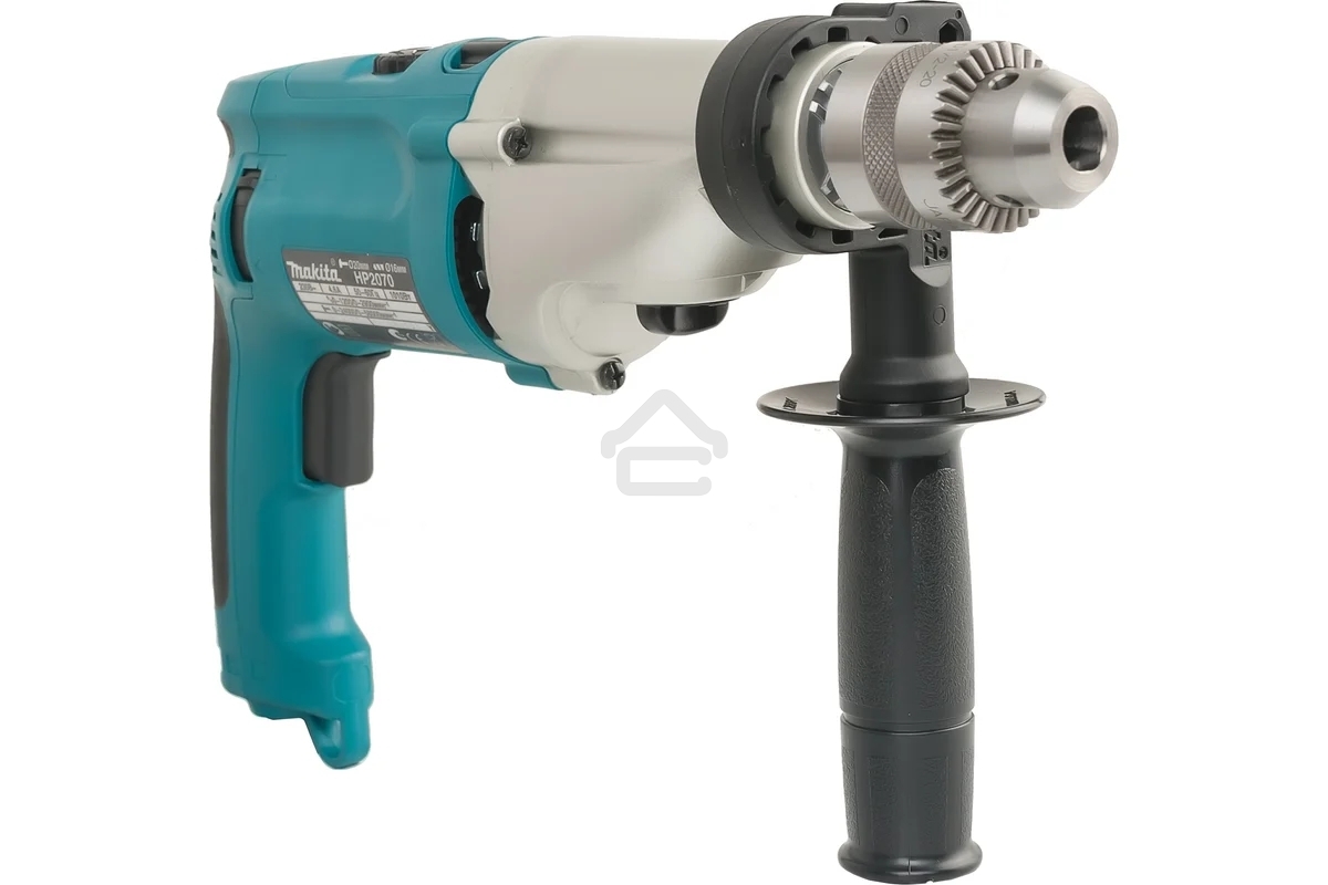 Дрель Makita HP2070, 1010 Вт, сетевая, ударная