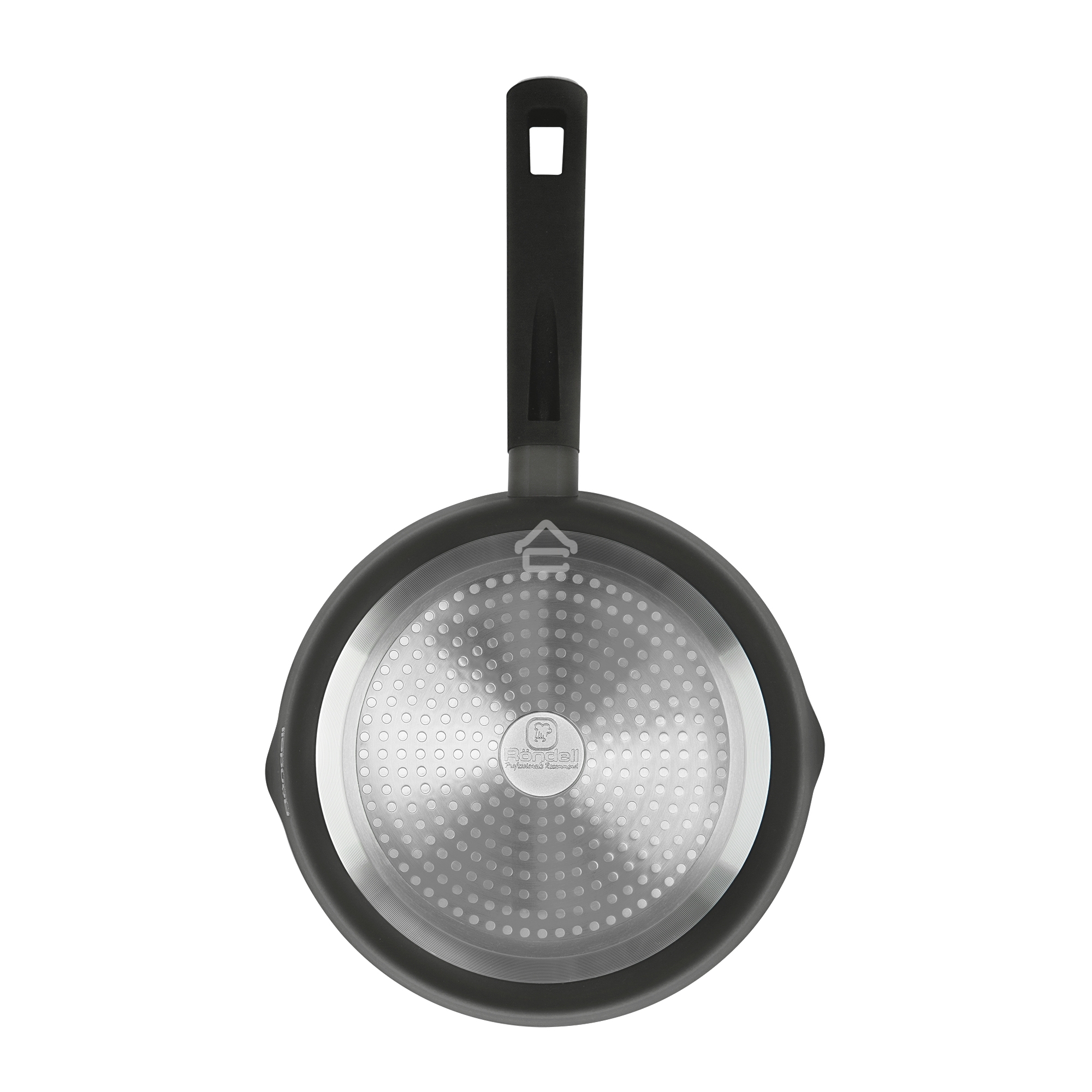 Сковорода Rondell Trumpf RDA-1342 круглая 24 см покрытие: Xylan Plus ручка несъемная (без крышки) черный