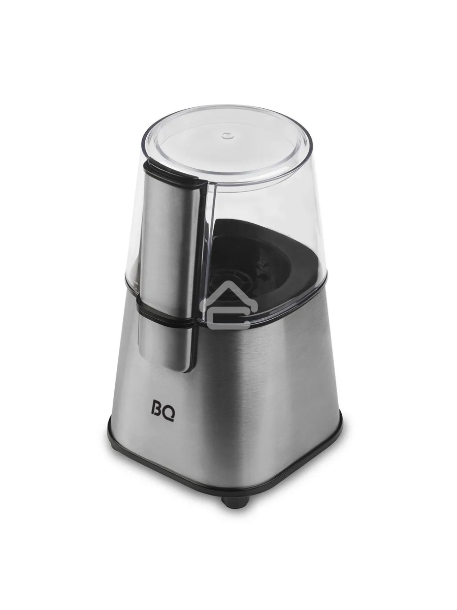 Кофемолка BQ CG1004 Steel-Black, Мощность 220 Вт, 60 г максимальная загрузка