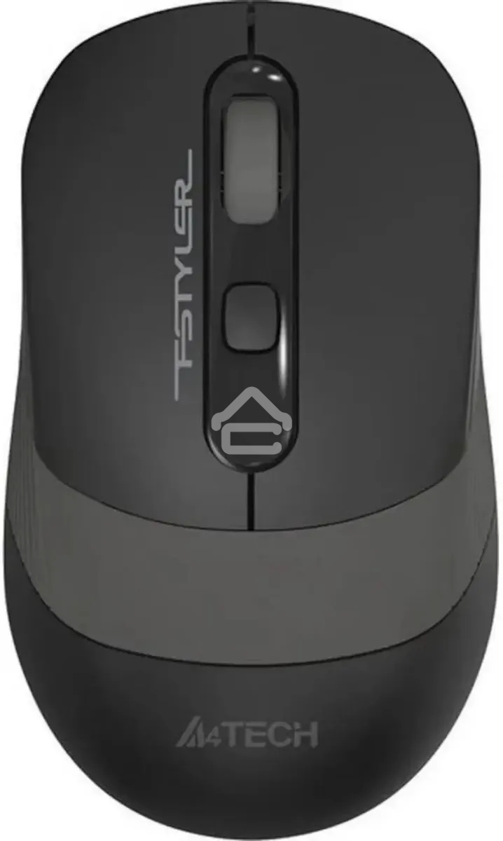 Мышь проводная A4Tech Fstyler FM10S черный/серый, 1600 dpi, USB, кнопки - 4