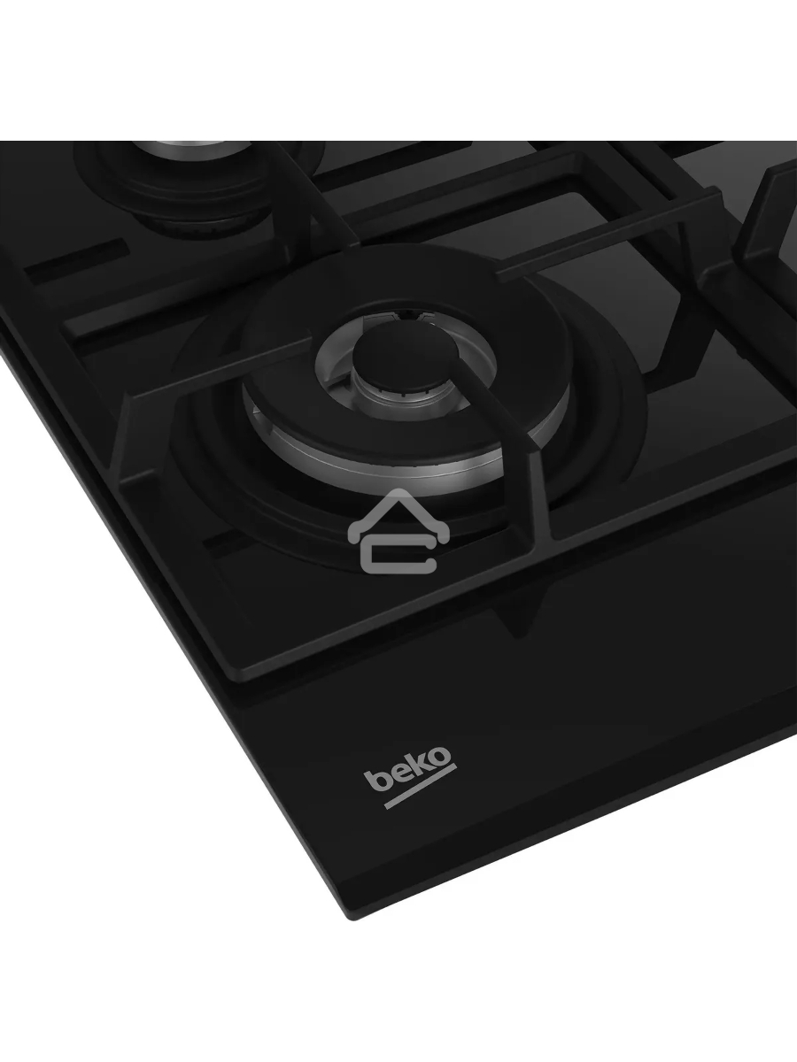 Встраиваемая газовая варочная поверхность Beko HILW 64235 S, Черный
