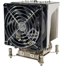 Кулер серверный Ablecom ACL-S40092 серебристый, 92 мм, алюминий/медь, 3800 об/мин, 38 дБ, 4 pin, 165 Вт, 126 мм