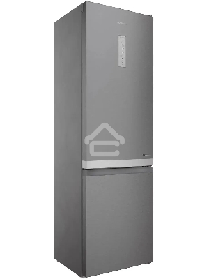 Холодильник Hotpoint HT 7201I MX O3 нержавеющая сталь двухкамерный 239/83 л морозилка снизу, No Frost