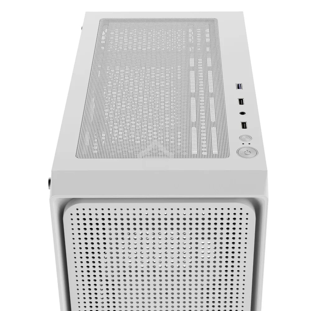 Компьютерный корпус Ocypus Gaммa C50 без БП белый (Gaммa-C50-WHG000XX-GL)