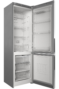 Холодильник Indesit ITS 4200 XB нержавеющая сталь, двухкамерный, 247/78л, морозилка снизу, No Frost