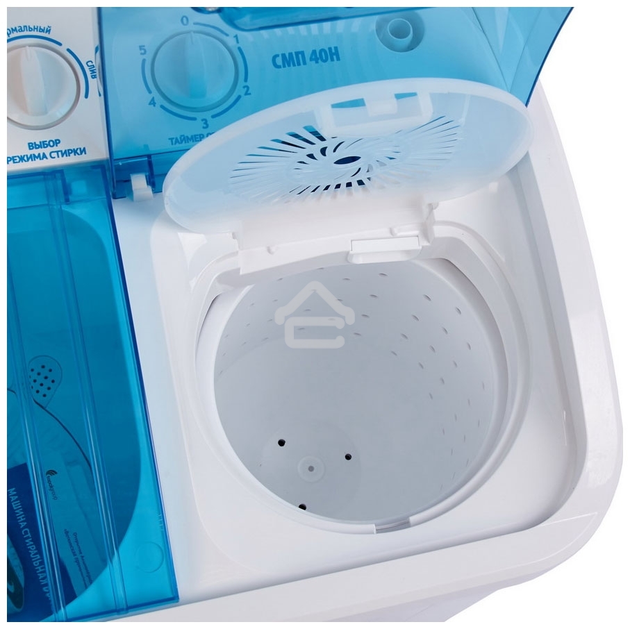 Стиральная машина Фея СМП 40НС (930094-1) белый, загрузка вертикальная 4 кг, 1320 об/мин, класс А
