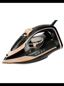 Утюг Kelli KL-1656, 3000 Вт, черный/бежевый