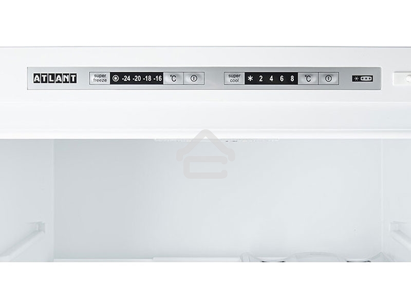Холодильник Atlant 6623-149 нержавеющая сталь двухкамерный 182/159л морозилка снизу, капельная система