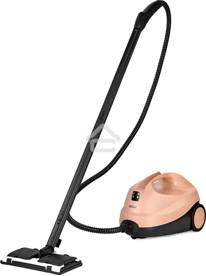 Пароочиститель напольный Kitfort КТ-9188 2000Вт бежевый/черный