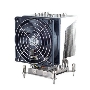 Кулер серверный Ablecom ACL-S40200 серебристый, 92 мм, алюминий/медь, 3800 об/мин, 38 дБ, 4 pin, 205 Вт, 126 мм