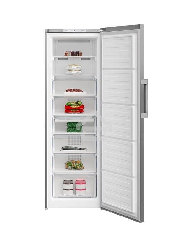 Морозильная камера Beko B1RFNK312G, серый, 275л, 6 ящиков