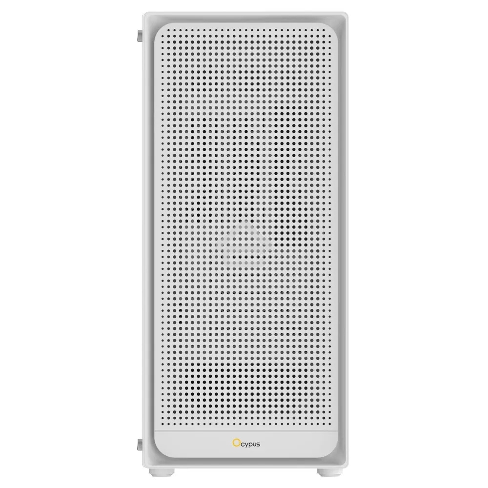 Компьютерный корпус Ocypus Gaммa C50 без БП белый (Gaммa-C50-WHG000XX-GL)