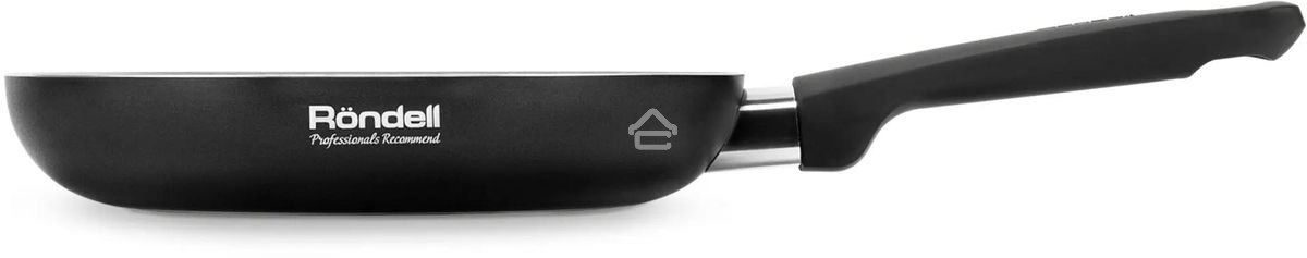 Сковорода Rondell Massimo RDA-1402, 24 см, без крышки, черный