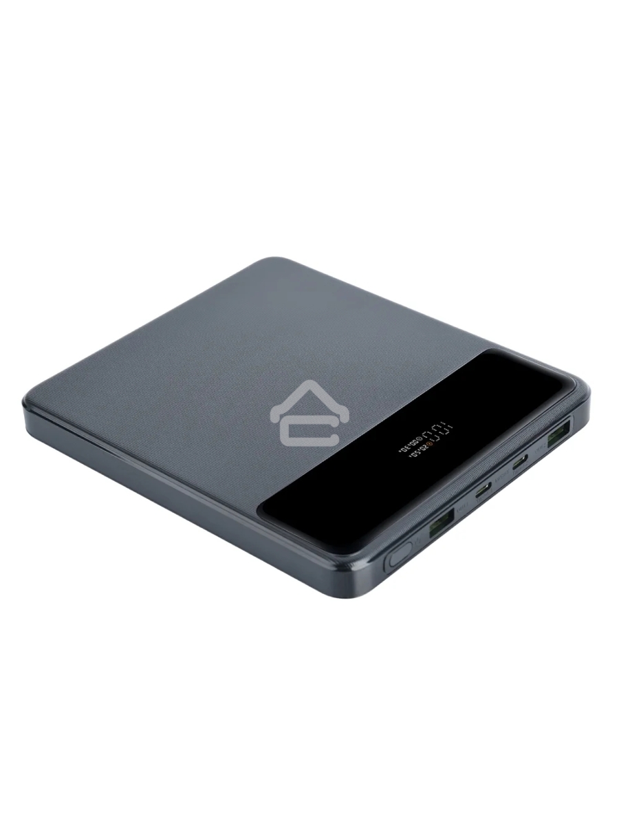 Мобильный аккумулятор Perfeo Powerbank LAPTOP 105W 20000 mAh/LED дисплей/PD + QC 3.0/2 Type-C/2USB/Выход: 5A,max105W черный (PF_E1472)