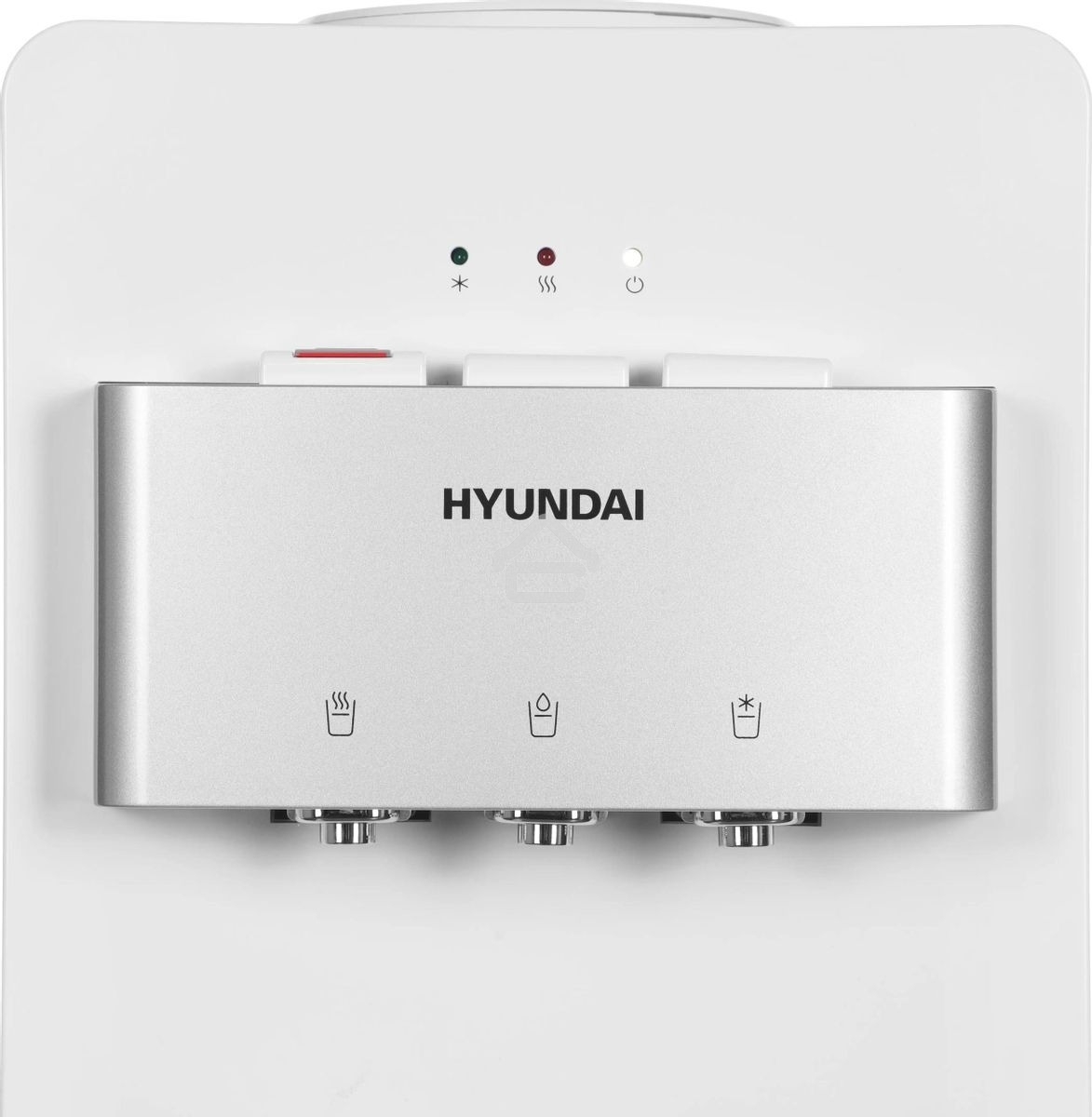 Кулер Hyundai H-WD2150E напольный электронный белый