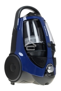 Пылесос Samsung VCC8836V36/XEV синий, 430/2200 Вт, уборка сухая, пылесборник контейнер 2 л