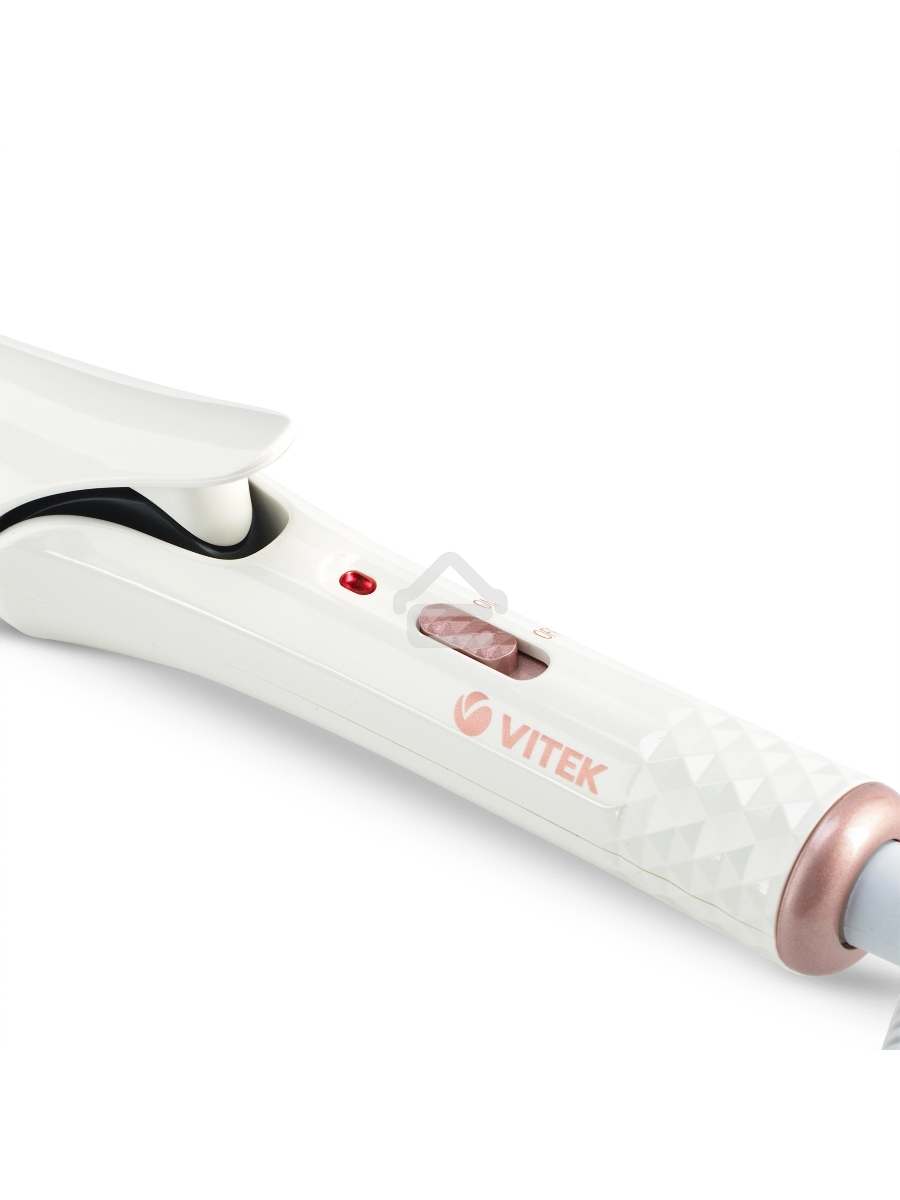 Выпрямитель Vitek VT-8406 25Вт белый макс.темп.:200С покрытие:керамико-турмалиновое